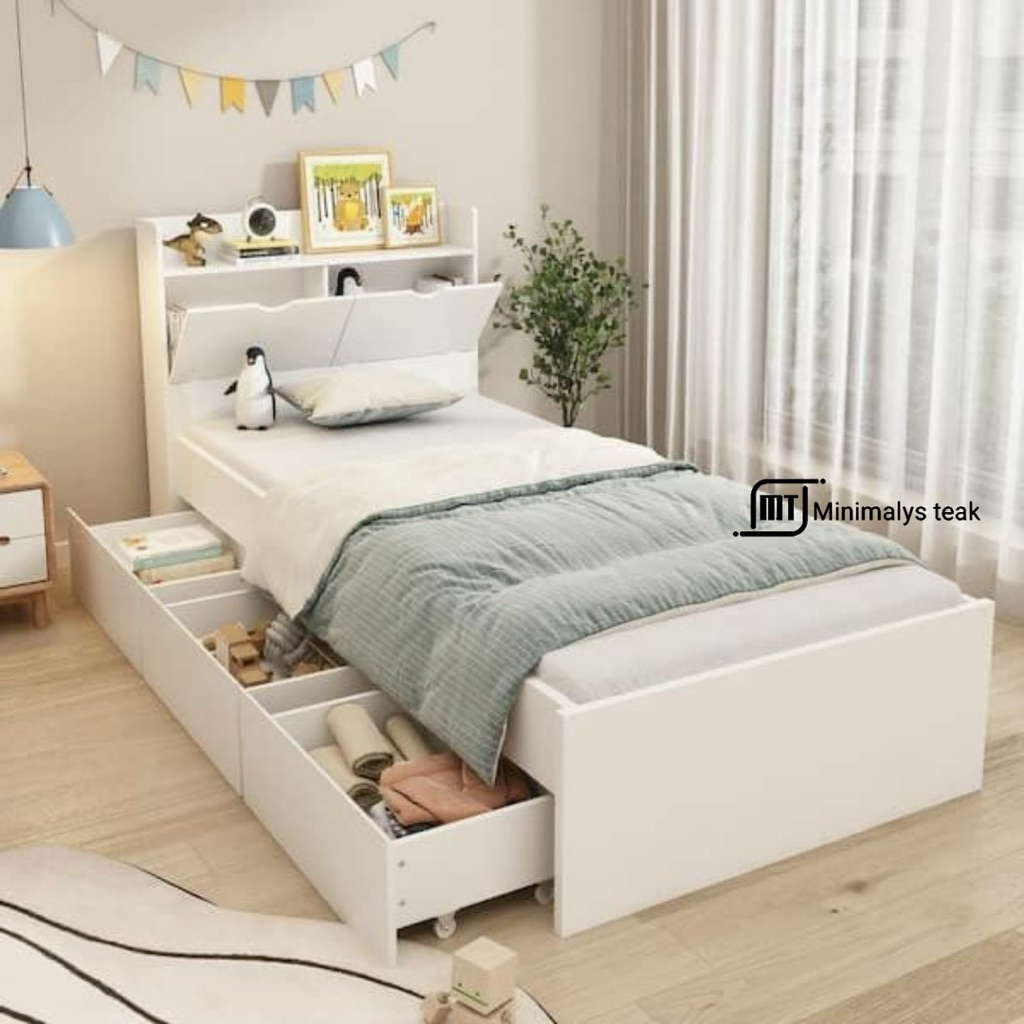 Dipan minimalis 120x200 kayu jati | Dipan kasur | Dipan kayu | Dipan murah | Dipan laci | Dipan anak