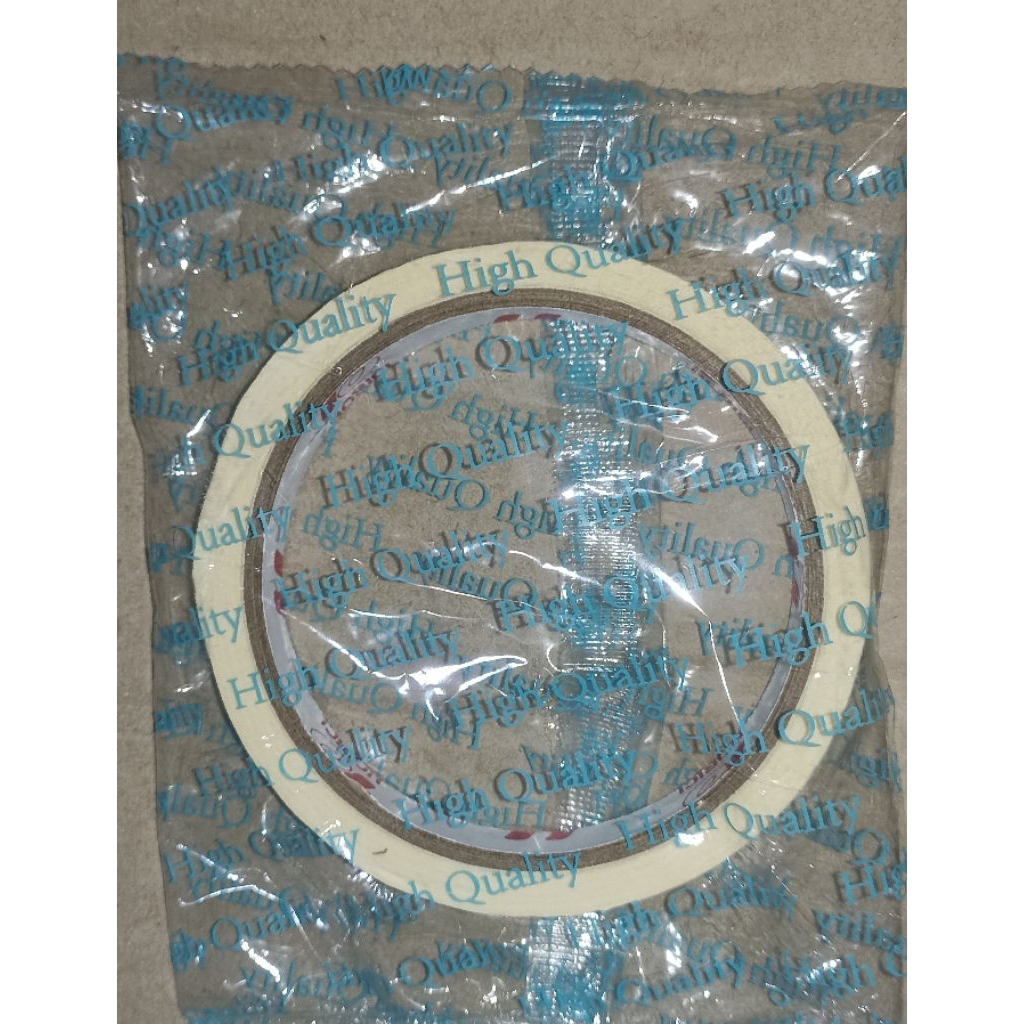 

Lakban Masking Tape Isolasi Kertas Putih 12mm x 25 y