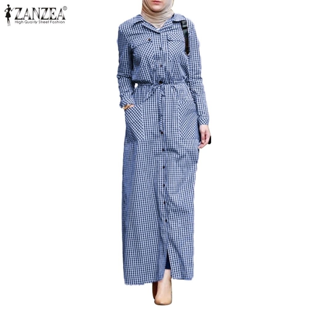 Preloved Zanzea long dress muslimah/gamis