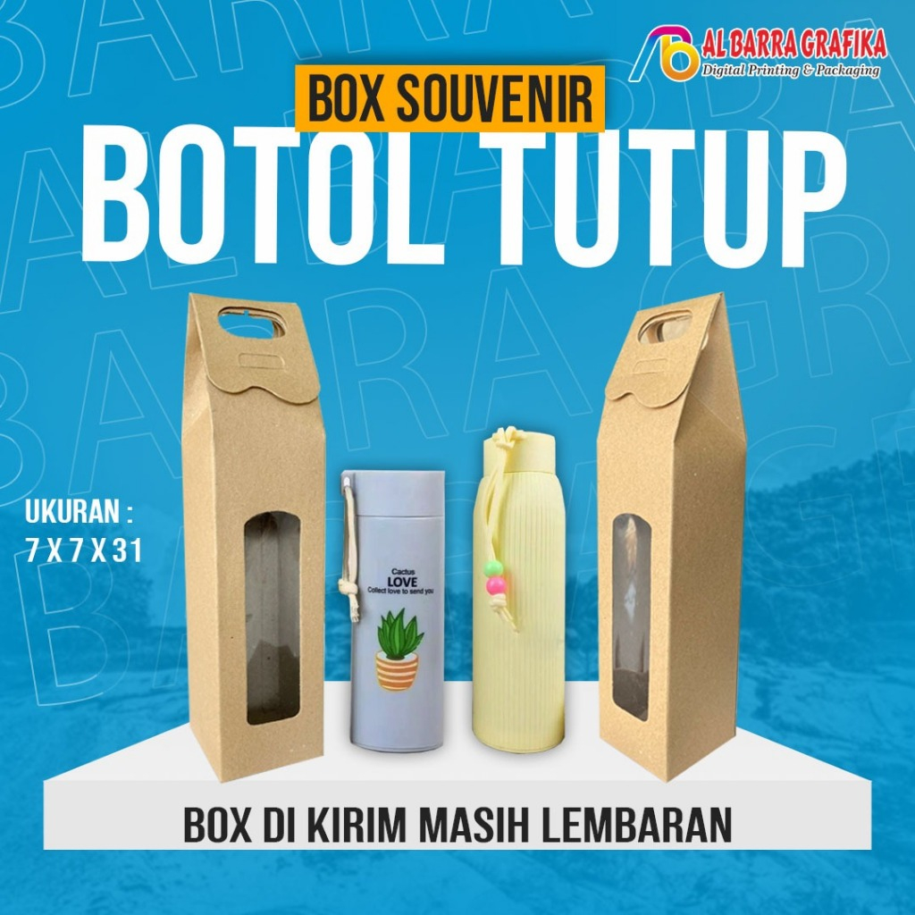 

Paper box souvenir pernikahan botol paper kraft tebal Box souvenir botol/tumbler Craft 7x7x31 (JUMBO) paperbox x payung paperbox botol paperbox handuk paperbox souvenir pernikahan aesthetic