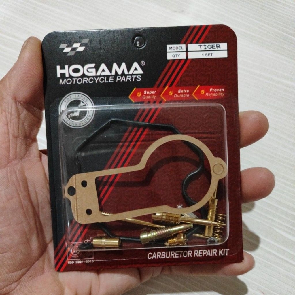 HOGAMA REPAIRKIT CARBURATOR TIGER KCJ /TIGER REVO /REPAIR KIT KARBURATOR KARBU ORIGINAL