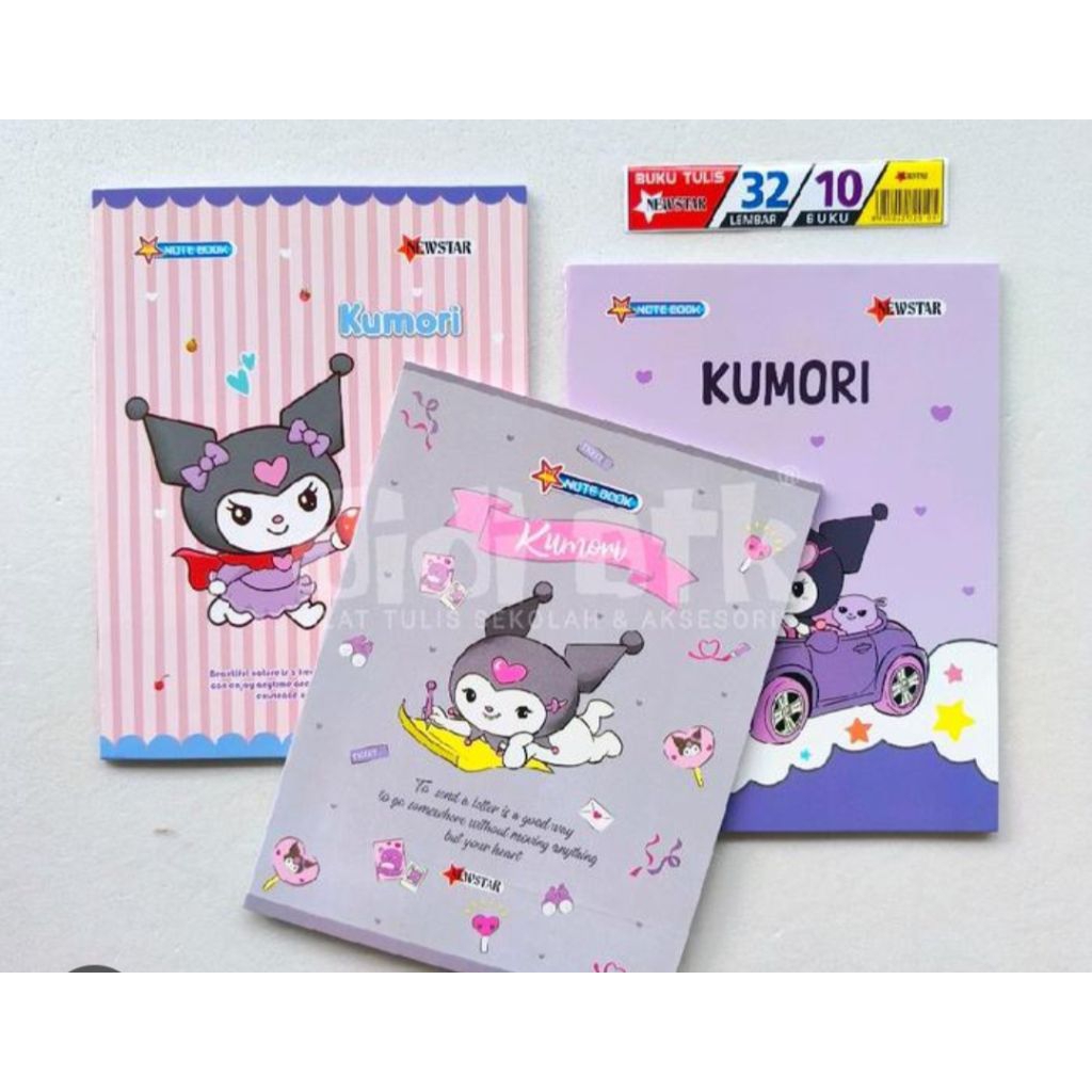 

buku tulis isi 38 kuromi