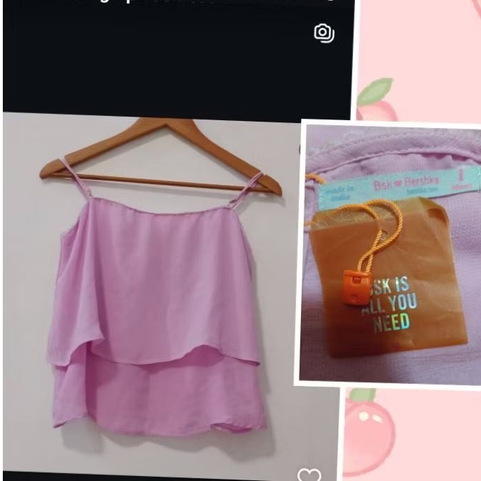 Baju Atasan Blus Tengtop Seksi Blouse Tanktop Murah