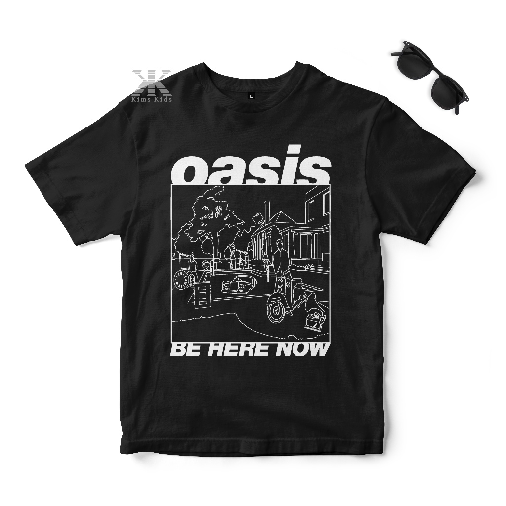 T-SHIRT ANAK KAOS MUSIK BAJU BAND OASIS