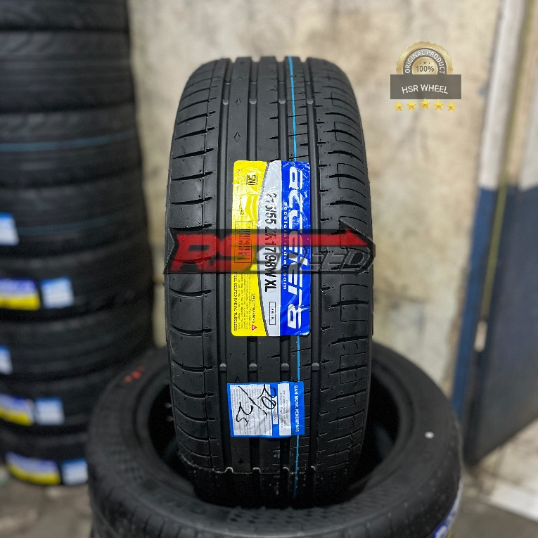 Ban Tubles Standar Mobil CRV Innova Ring 17 Ukuran 215/55 R17 Merek Accelera Phi-r Ban R 17