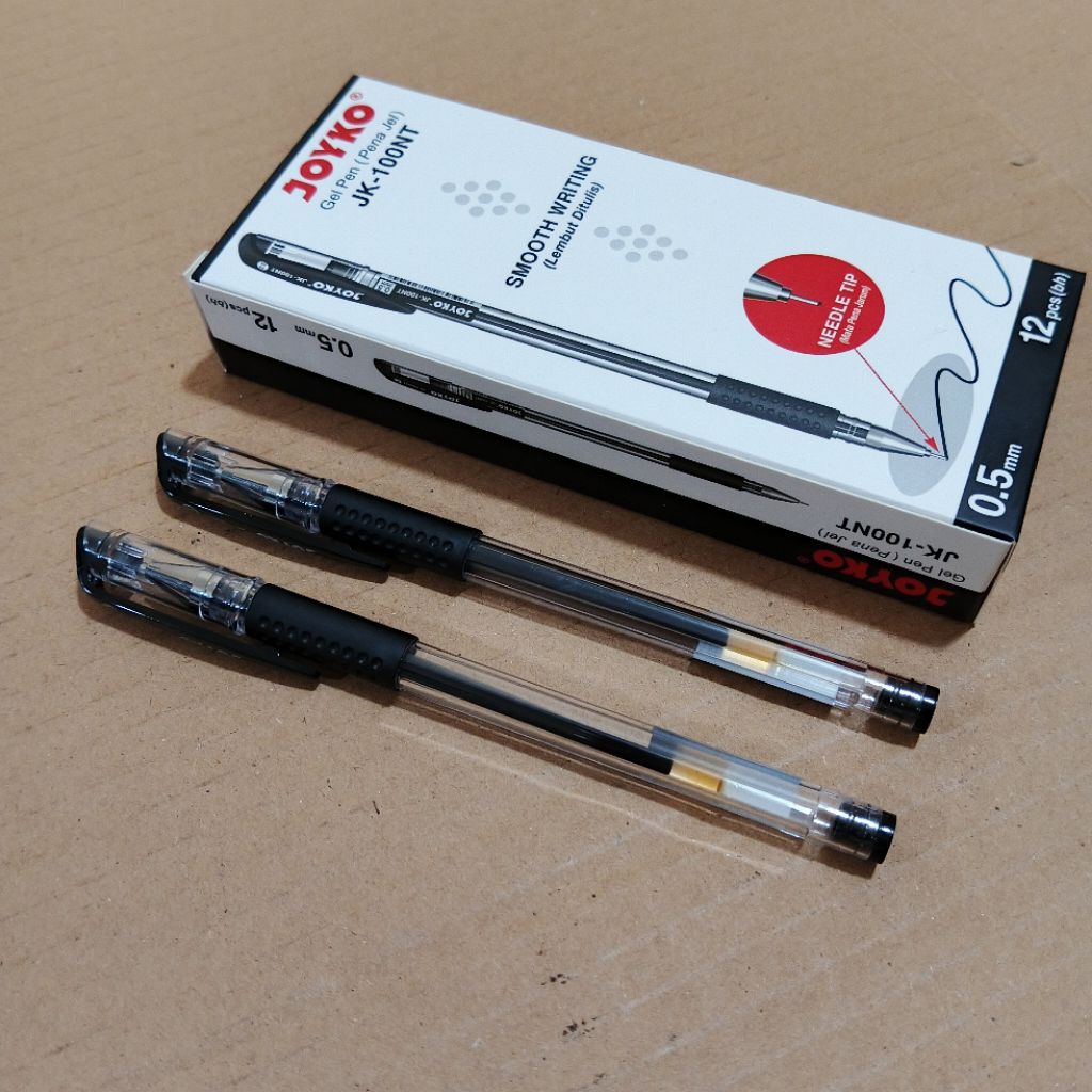 

1 Pak Pulpen Joyko JK 100 NT Isi 12 Pcs HITAM