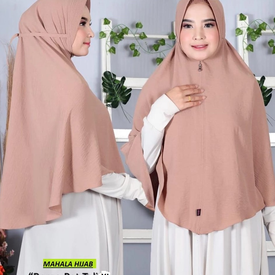 HIJAB BERGO PET CRINKLE TALI XL