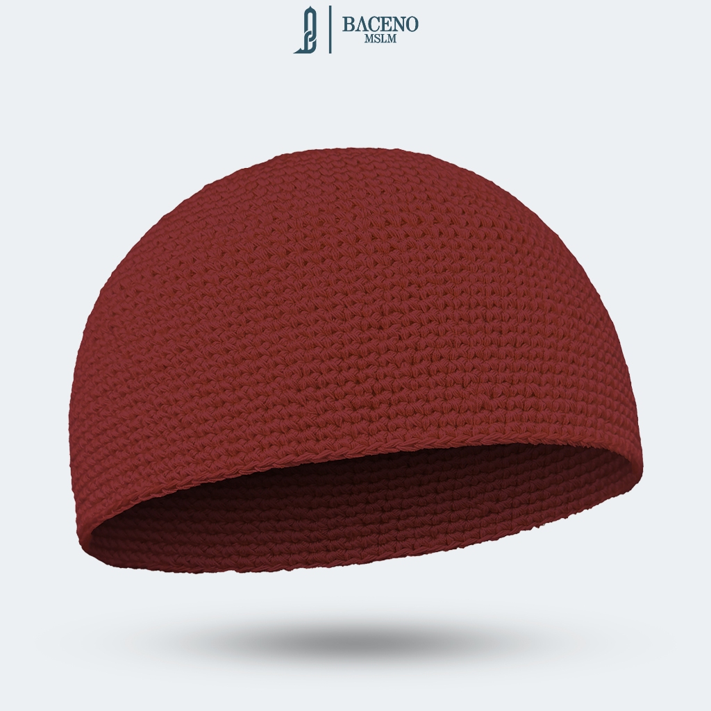 Peci Rajut Yaman Motif Aceh - Peci Rajut Katun - Rajut Aceh