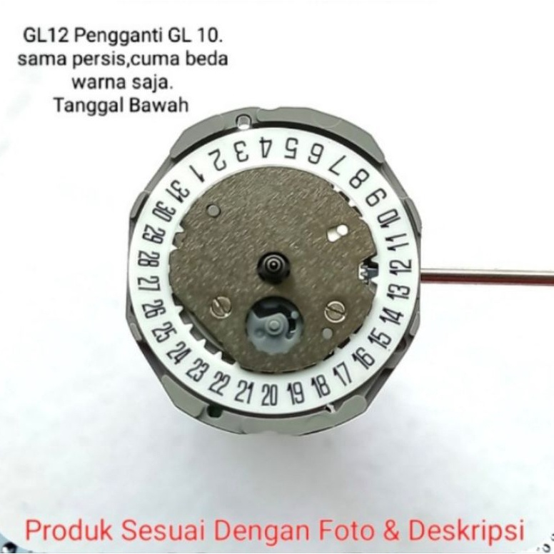 Mesin Jam Tangan Miyota GL1 GL12 GL 12 GL 1 Tanggal KODE L5T5