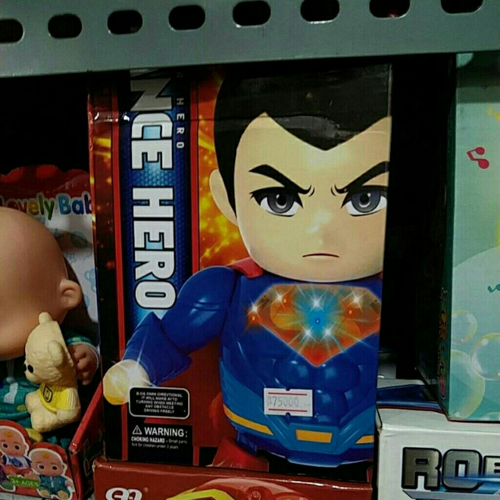 Mainan Anak Robot Superman Dance