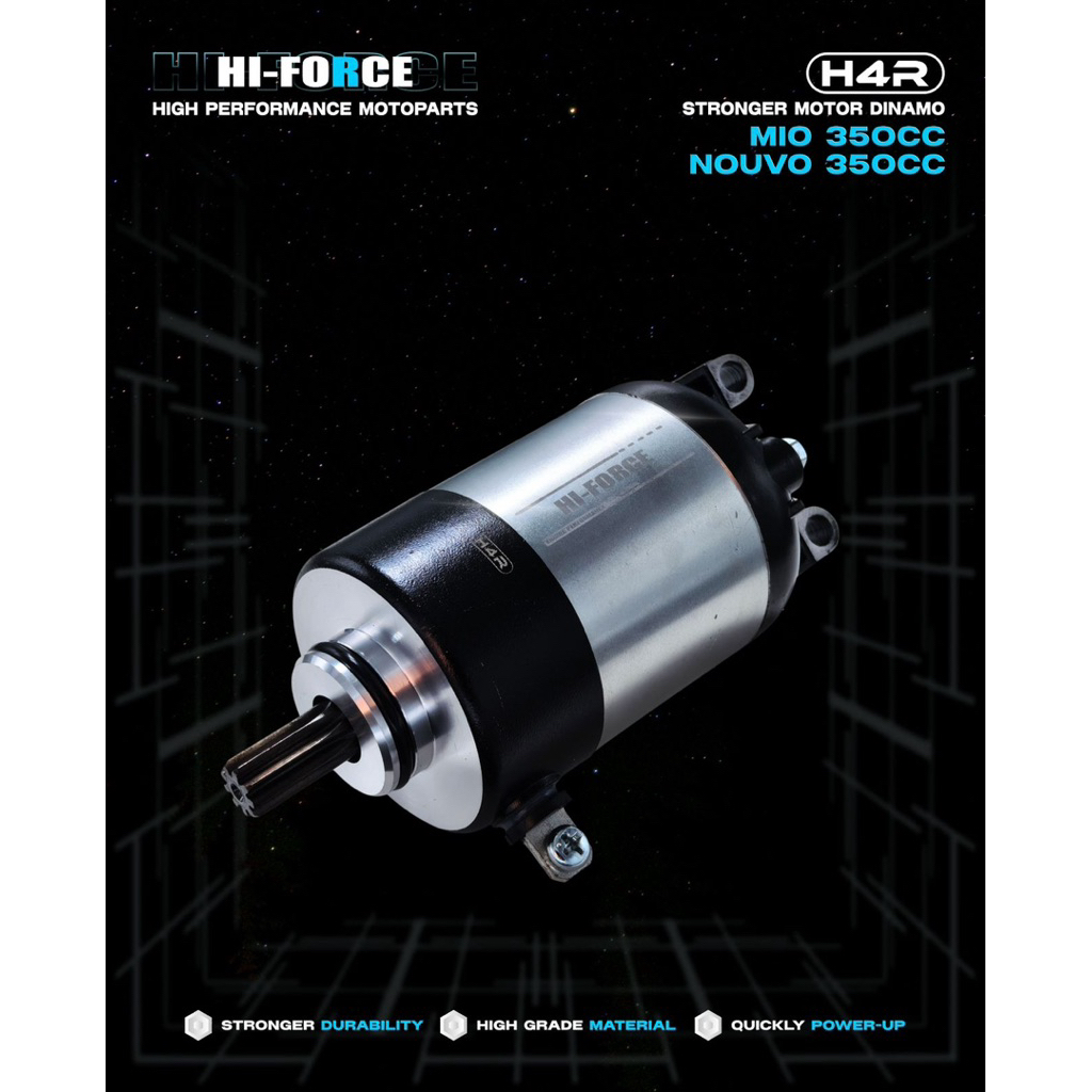 H4R DINAMO STARTER BORE UP MIO SMILE FINO KARBU NOUVO XEON KARBU XEON INJEKSI RC BORE UP MX 5S MX 4S