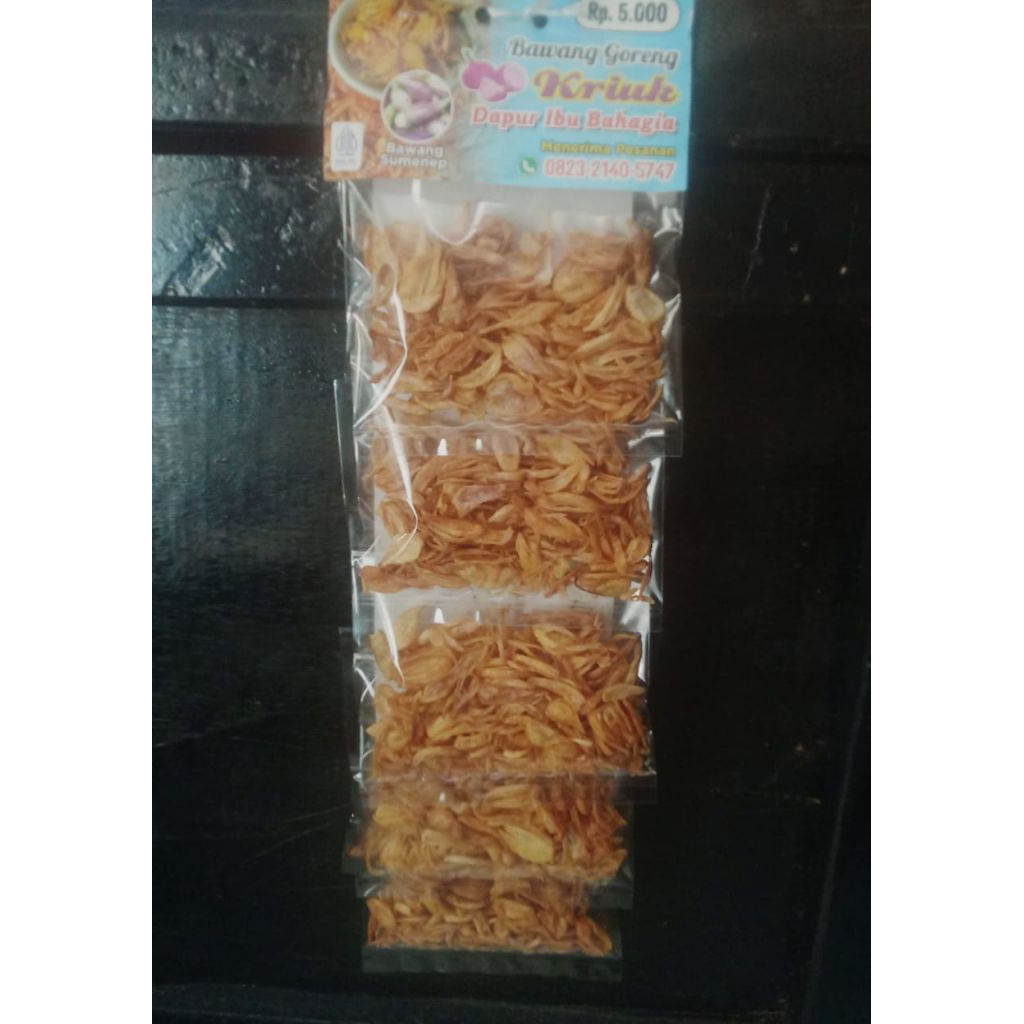 

bawang goreng sumenep 10 pcs/ 1renceng