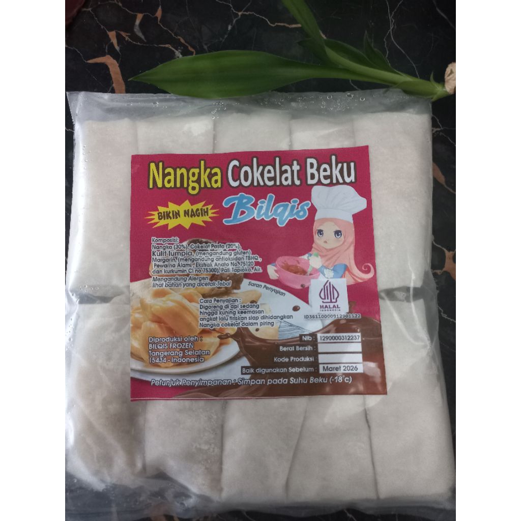 

Nangka Lumer coklat Frozen