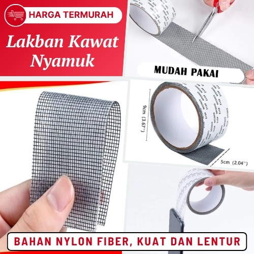 Lakban Kawat Nyamuk Lakban Penambal Kawat Nyamuk Lakban Kawat Kasa Nyamuk