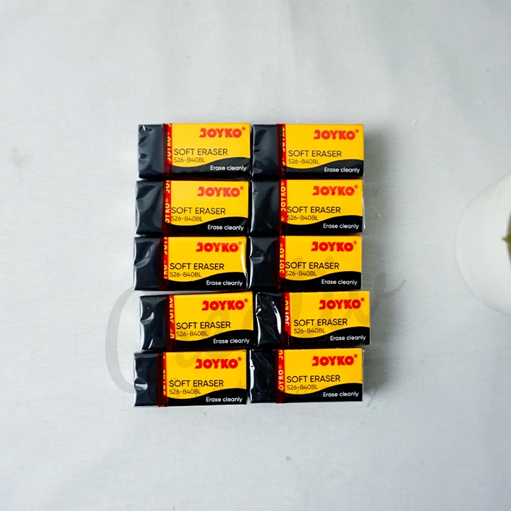 

(10 Pcs) Penghapus Pensil JOYKO FABER CASTELL PENTEL