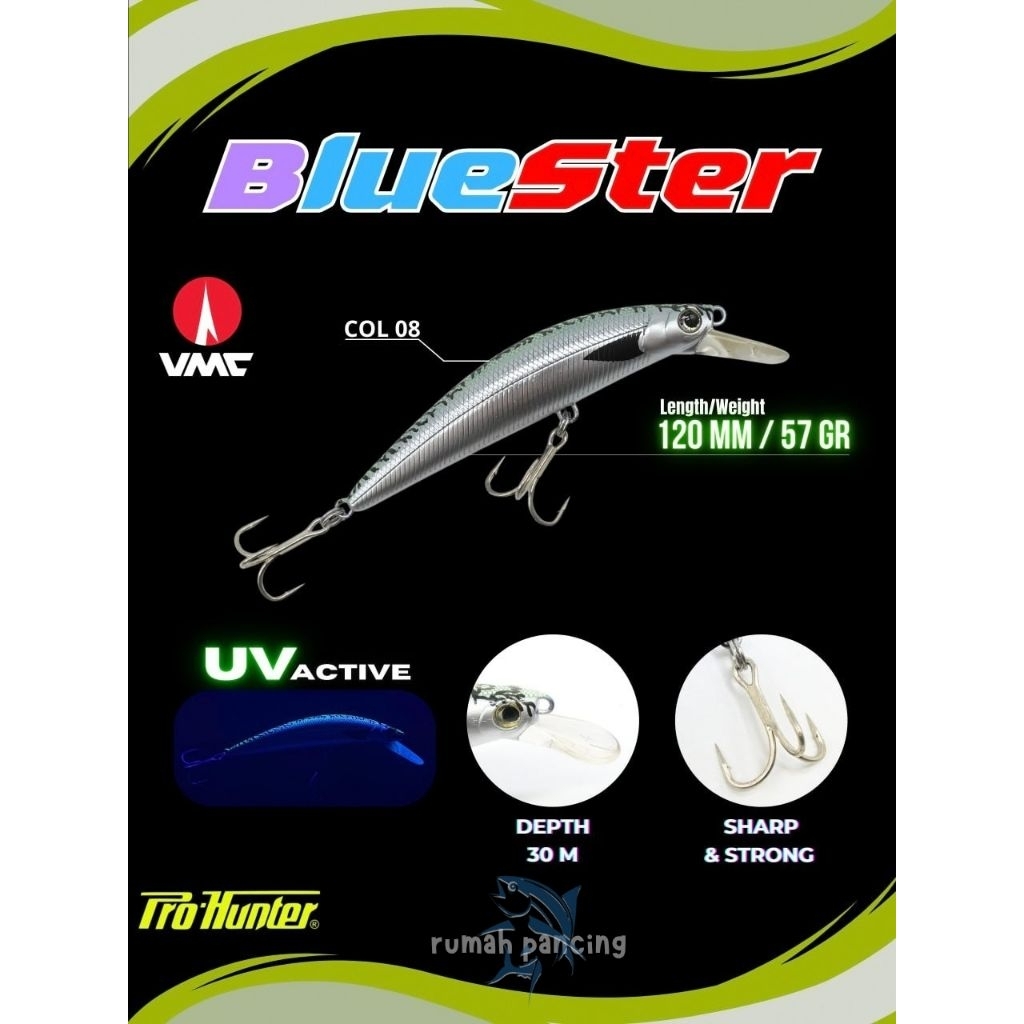 Umpan tenggiri&tuna LURE PRO HUNTER BLUESTER 120CM