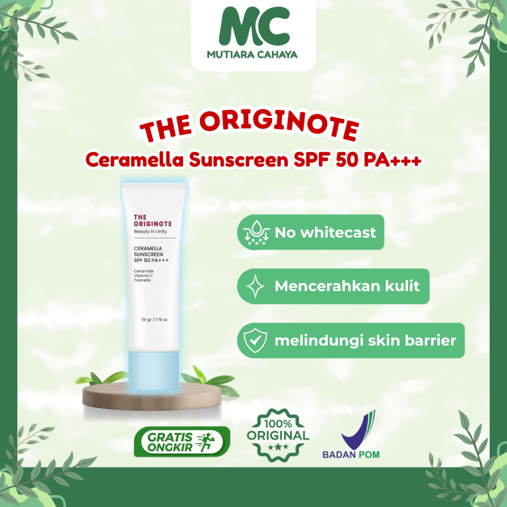 MC Official - The Originote Ceramella Sunscreen SPF 50PA+++