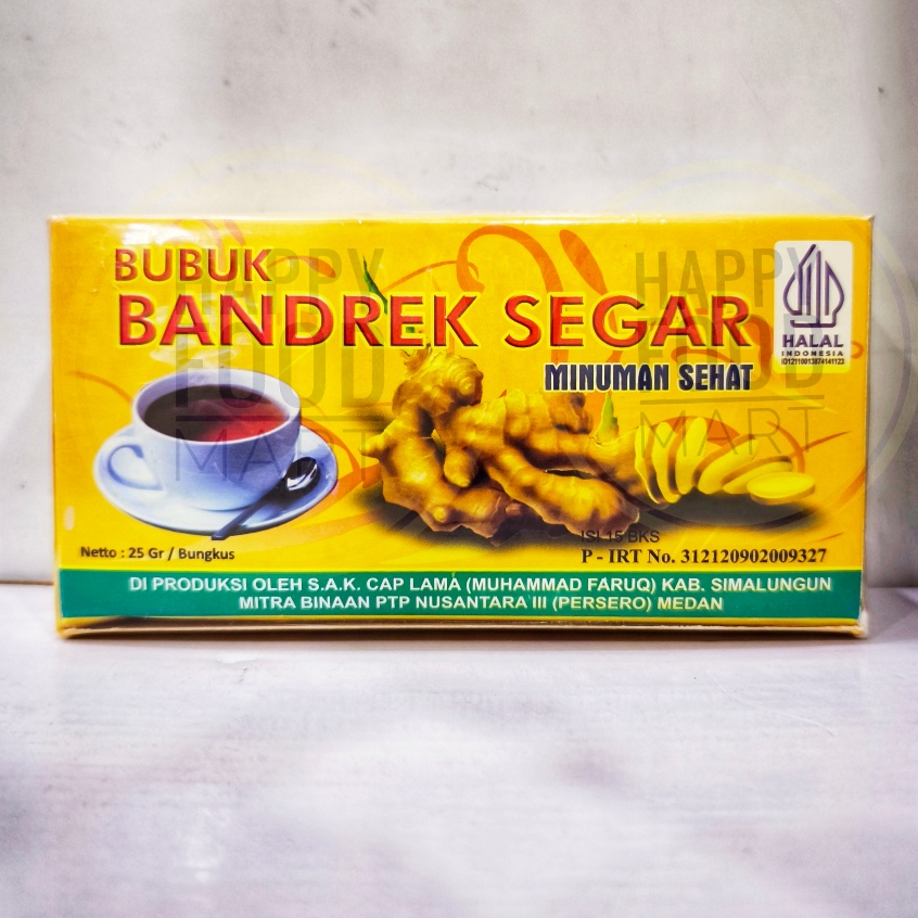 

[HALAL] BANDREK SEGAR 15 SACHET TANPA PENGAWET/BANDREK SAK CAP LAMA/BUBUK BANDREK MEDAN INSTAN/MINUMAN SEHAT TRADISIONAL