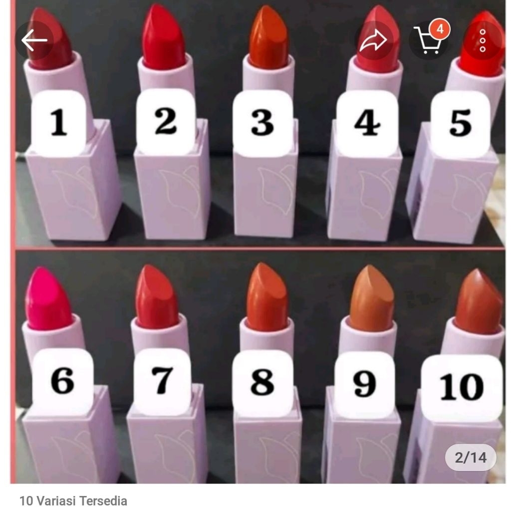 La Tulipe True Color Lipstik
