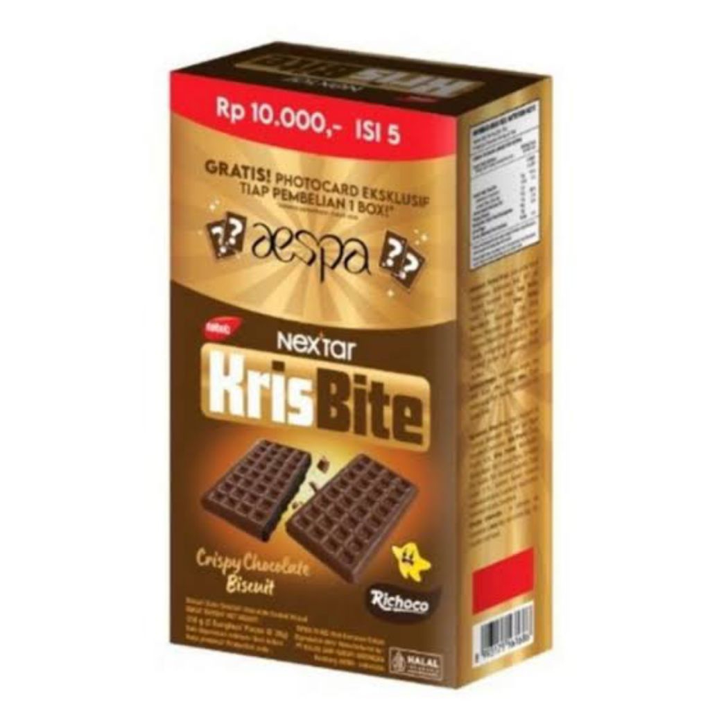 

NABATI KRISBITE 30GR (ISI 5 PCS)