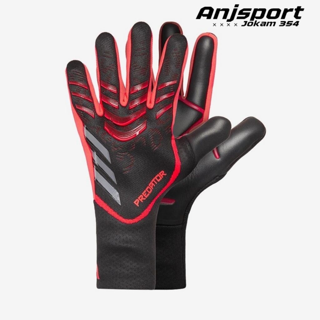 SARUNG TANGAN KIPER - ADIDAS PREDATOR 25 GL PRO GK GLOVE STEALTH VICTORY JF8900 ORIGINAL
