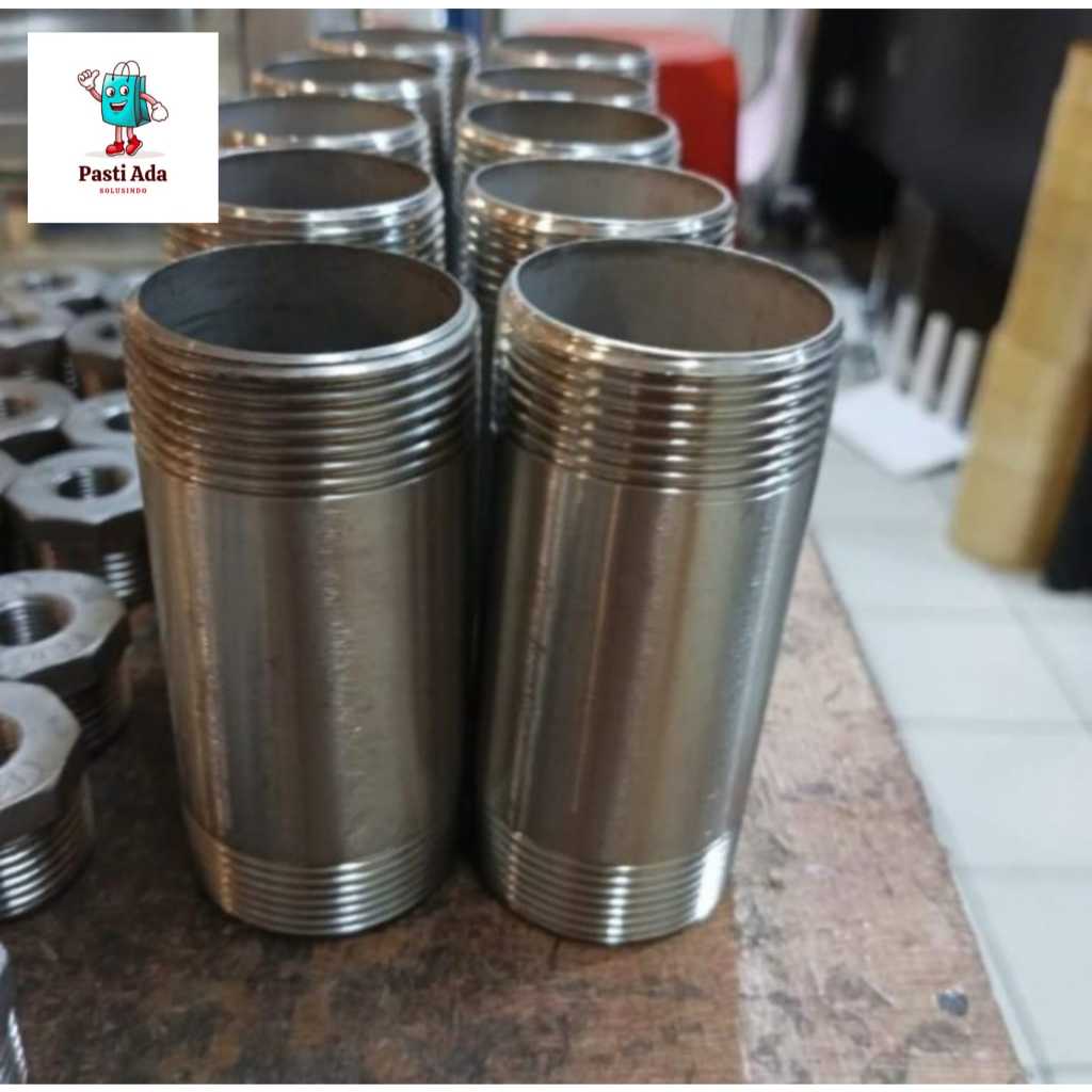 PIPA NEPEL Stainless 1" inch x 10cm ss304