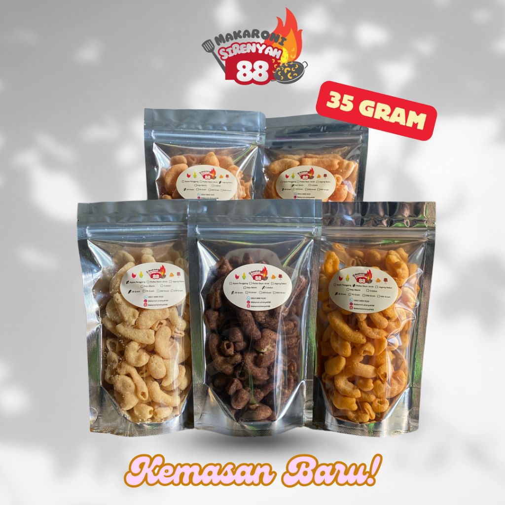 

Makaroni renyah 35 gram berbagai macam rasa