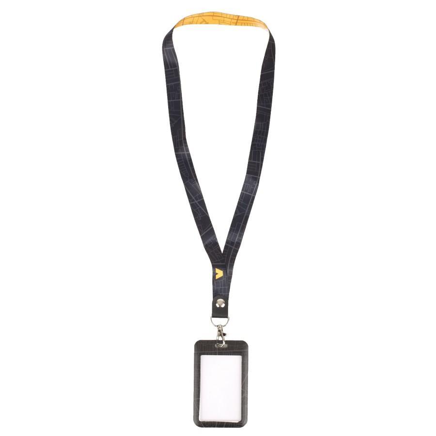 

Kalibre Card Holder + Lanyard Black Yellow 994474070 Tali Gantungan ID Card Badge Original 994474