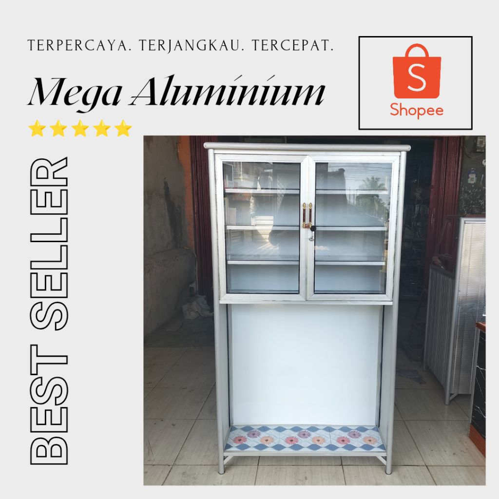RAK SERBAGUNA ACP ALUMINIUM MURAH PALEMBANG