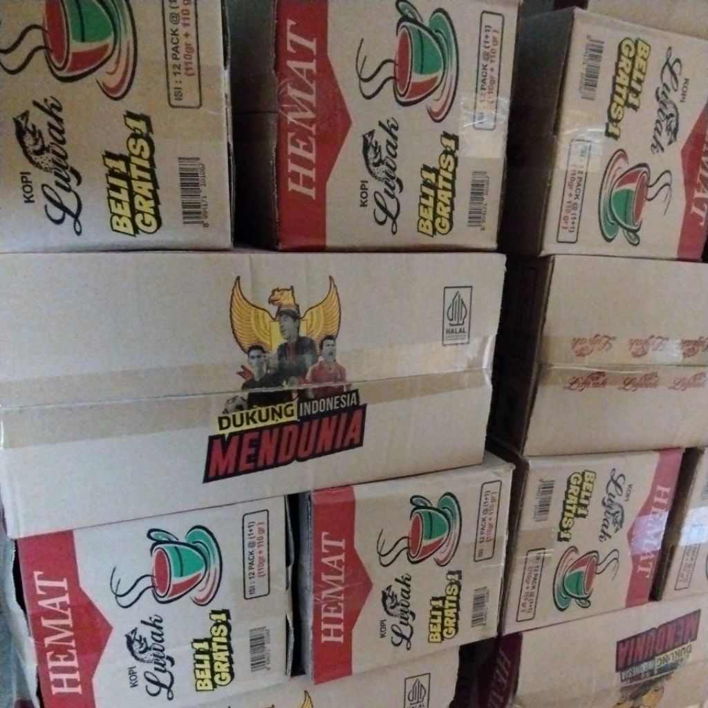 

Kopi Luwak Hemat 1 karton