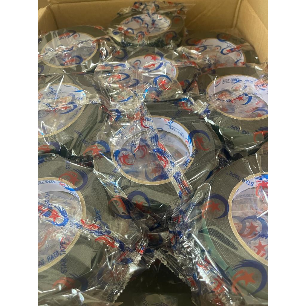 

DOUBLE TAPE FOAM HITAM HIJAU 20mm 5Meter - isolasi busa doubletape STAR TAPE