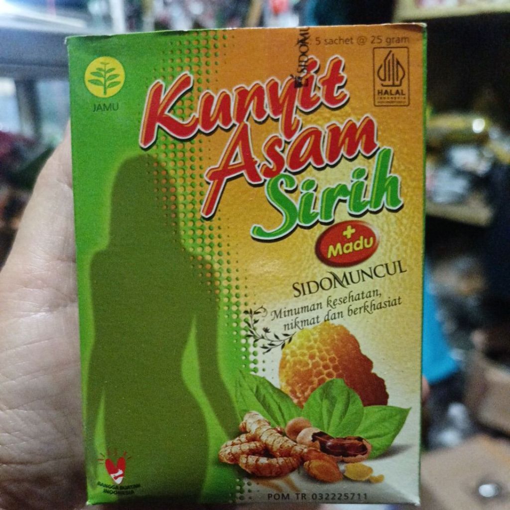 

kunyit asam sirih sido muncul+madu