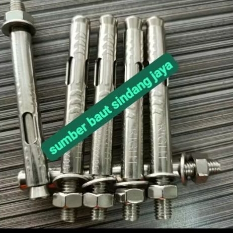 dynabolt stainless M12X85 sus 304