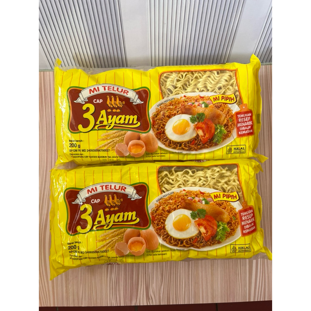 

mie telur cap 3ayam 2pcs