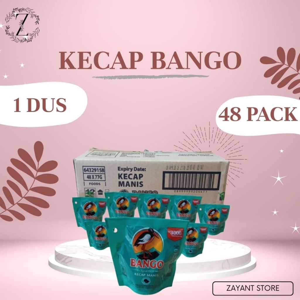 

KECAP BANGO 60ML 77gr (isi 48) 1 DUS