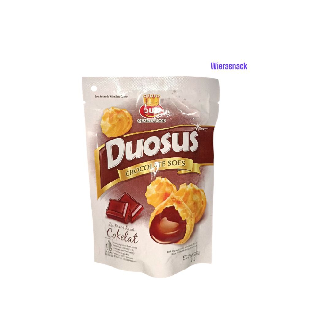

Duosus kering coklat/camilan 35gr