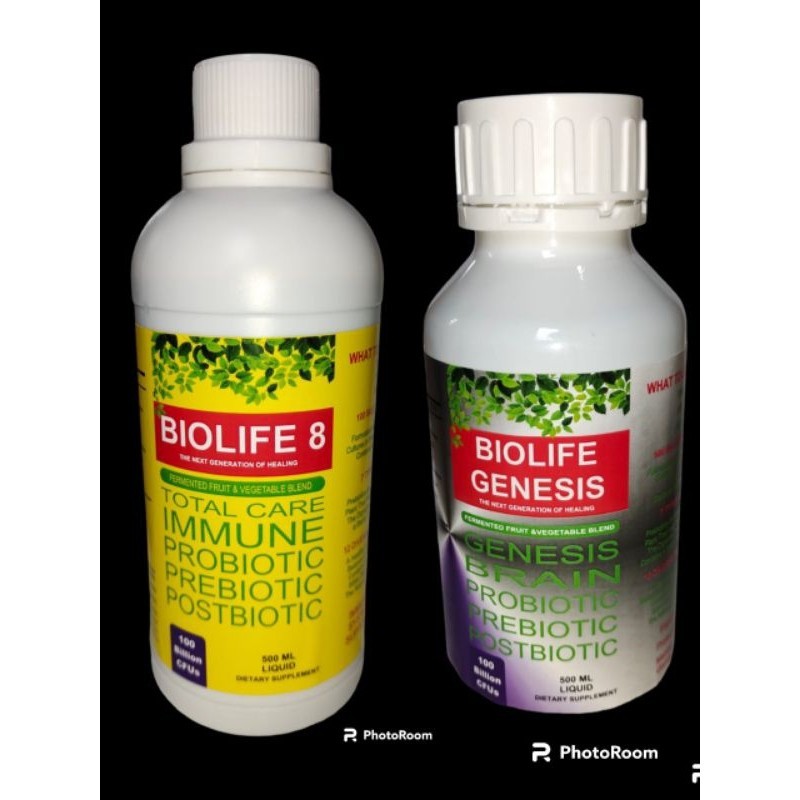 Paket Bundling Probiotik Biolife 8 dan Biolife Genesis Lebih hemat, murah dan praktis untuk pengobat