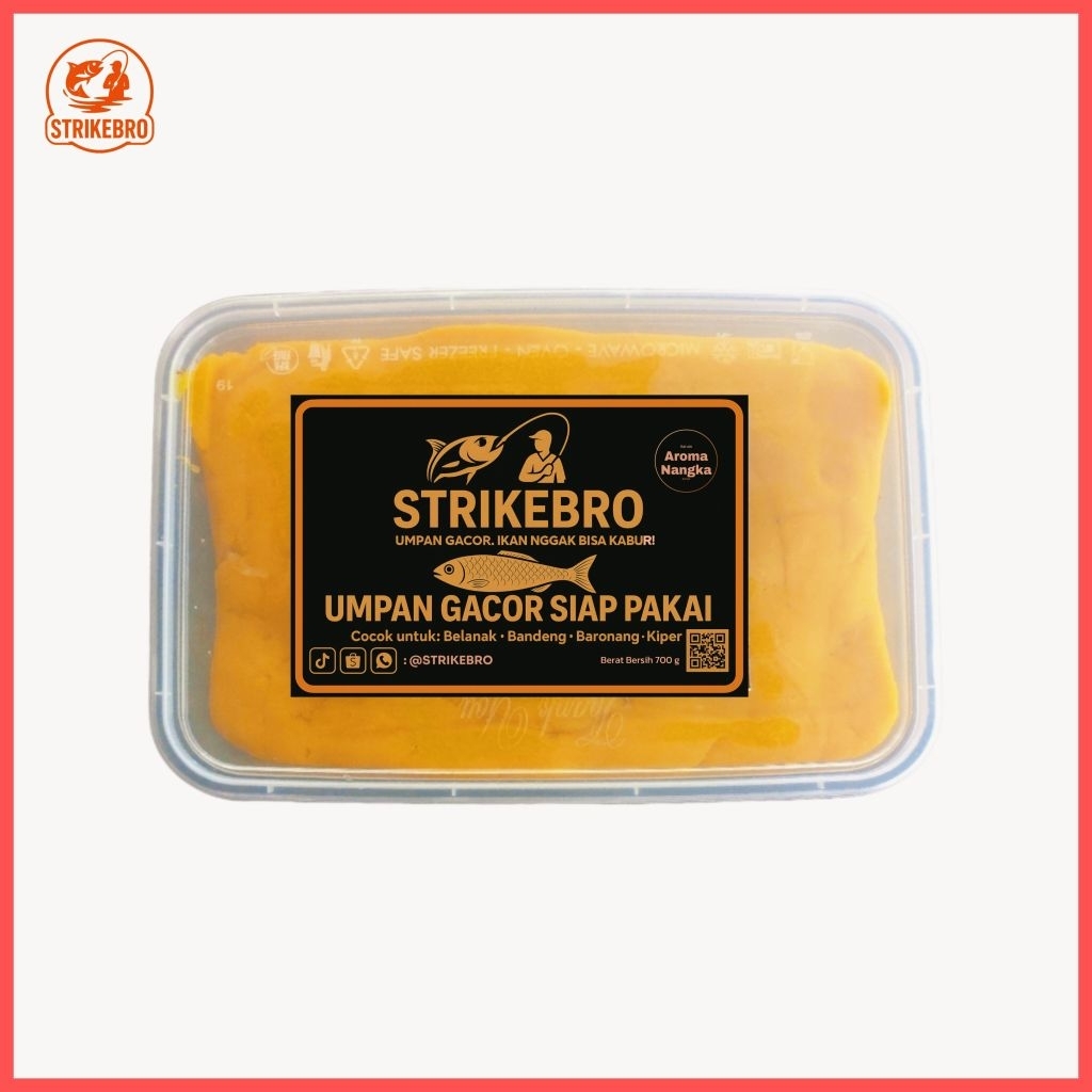 Umpan Belanak STRIKEBRO Rasa Nangka - Siap Pakai & Efektif Strike