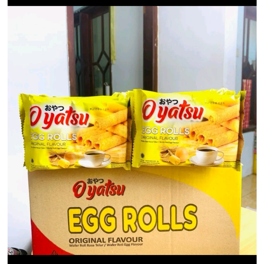 

EGG ROLL OYATSU 1 DUS ISI 30PCS / JUAL ECER 2500
