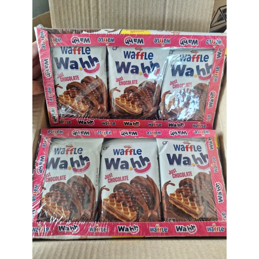 

New Tango Waffle Wahh Rasa Chocolate (1box isi 12pcs)