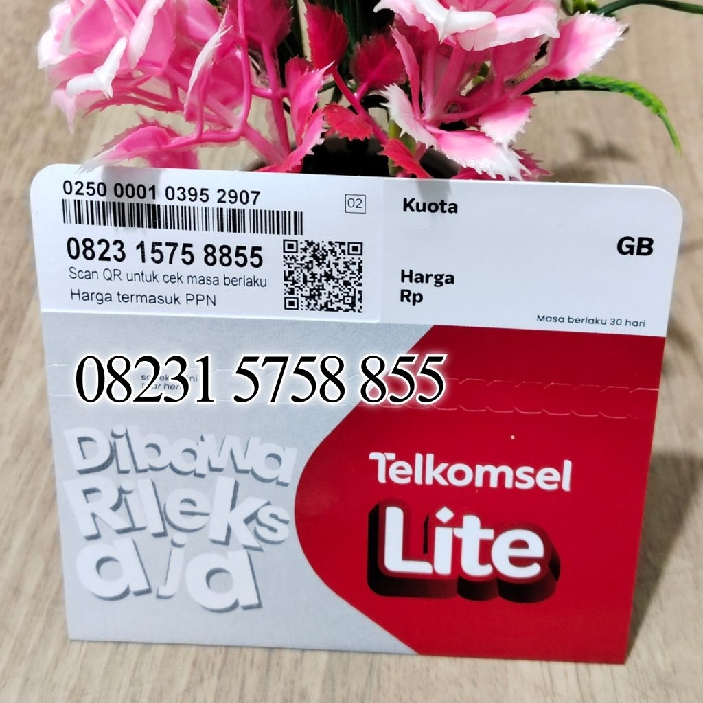 Nomor cantik Telkomsel 5758