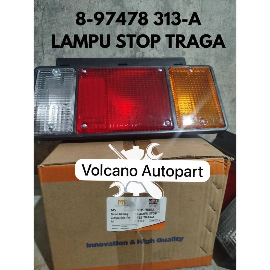 Lampu Stop Rem Belakang Set 2pcs Isuzu Traga