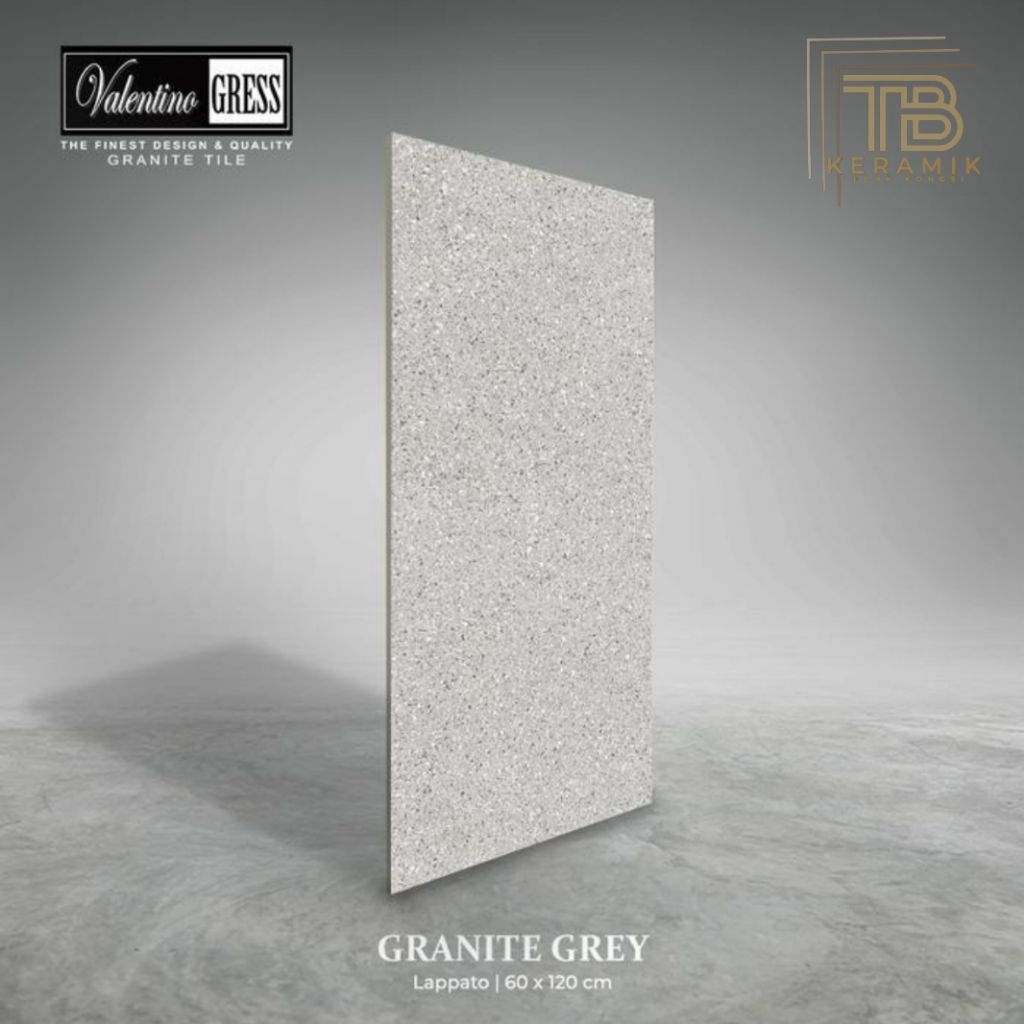 GRANITE VALENTINO GRESS 60X120 CM - GRANITE GREY