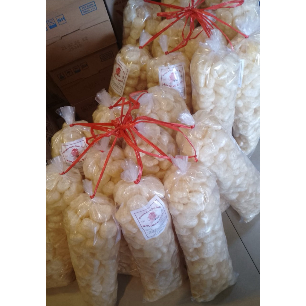

RAMBAK KULIT SAPI asli solo 200/250gram