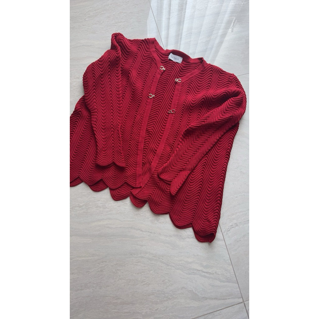 DUMA official cardigan RED