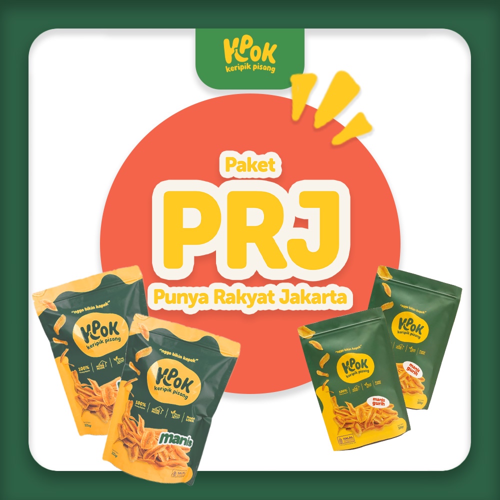 

Paket PRJ Kpok | BARU!! Paket Punya Rakyat Jakarta keripik Kpok