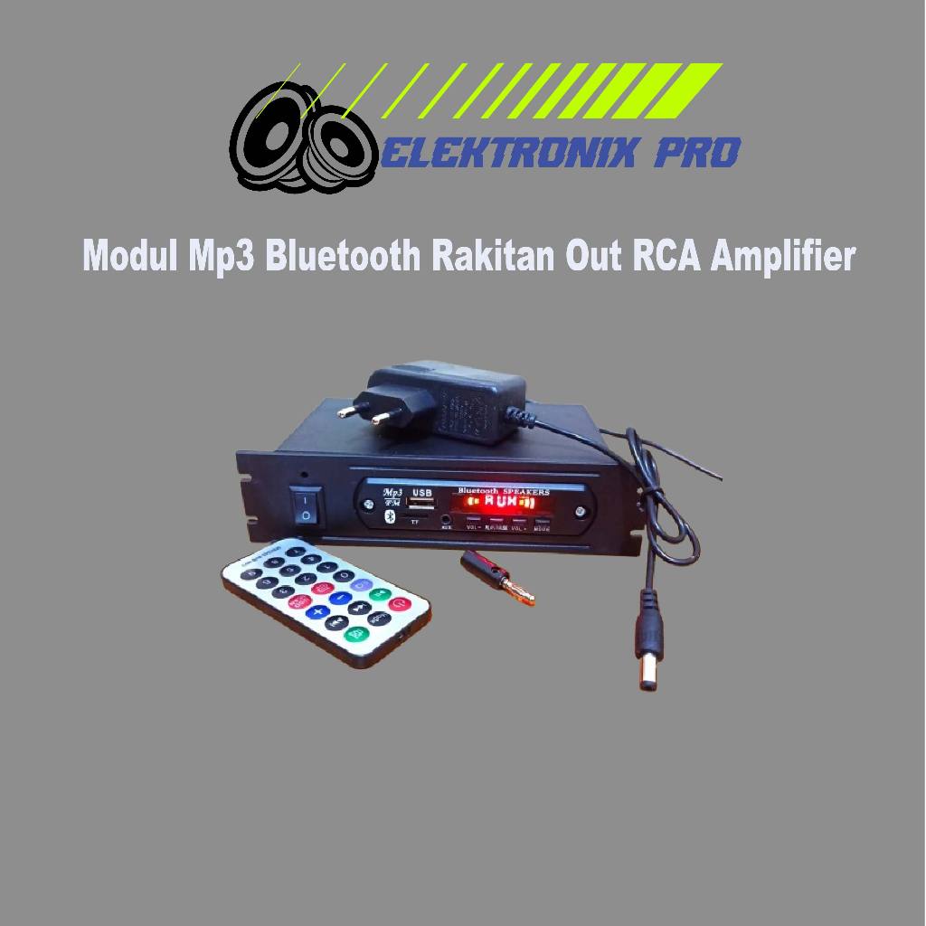 Modul Mp3 Bluetooth Rakitan Out RCA Amplifier