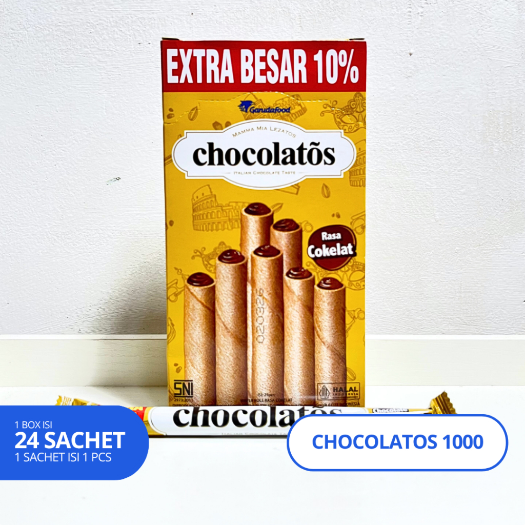 

Chocolatos Box 1000 Isi 24 Sachet