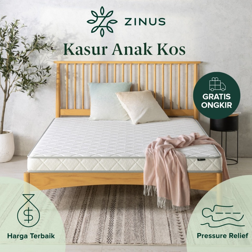 Kasur Busa Zinus Anak Kos Mattress in a Box
