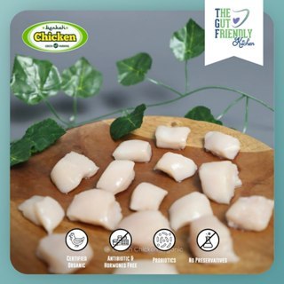 

Ayam Broiler Fillet Dada Potong Dadu Organik Berkah Chicken